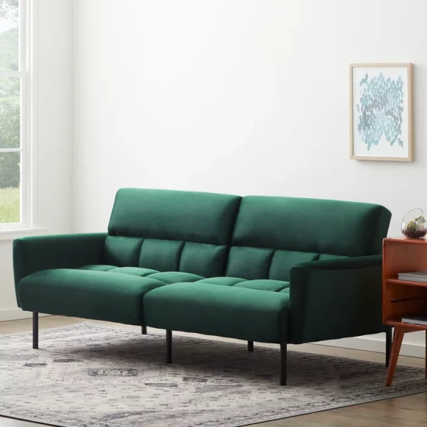 Oliver Box Tufted Futon/Sofa Combed