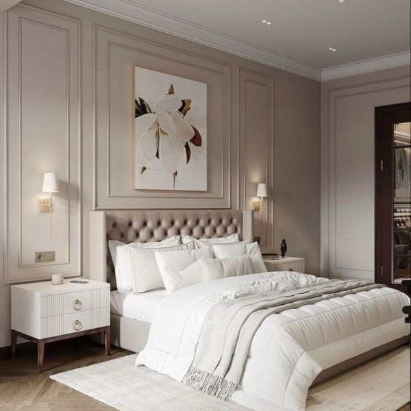 Stylish King Size Bed
