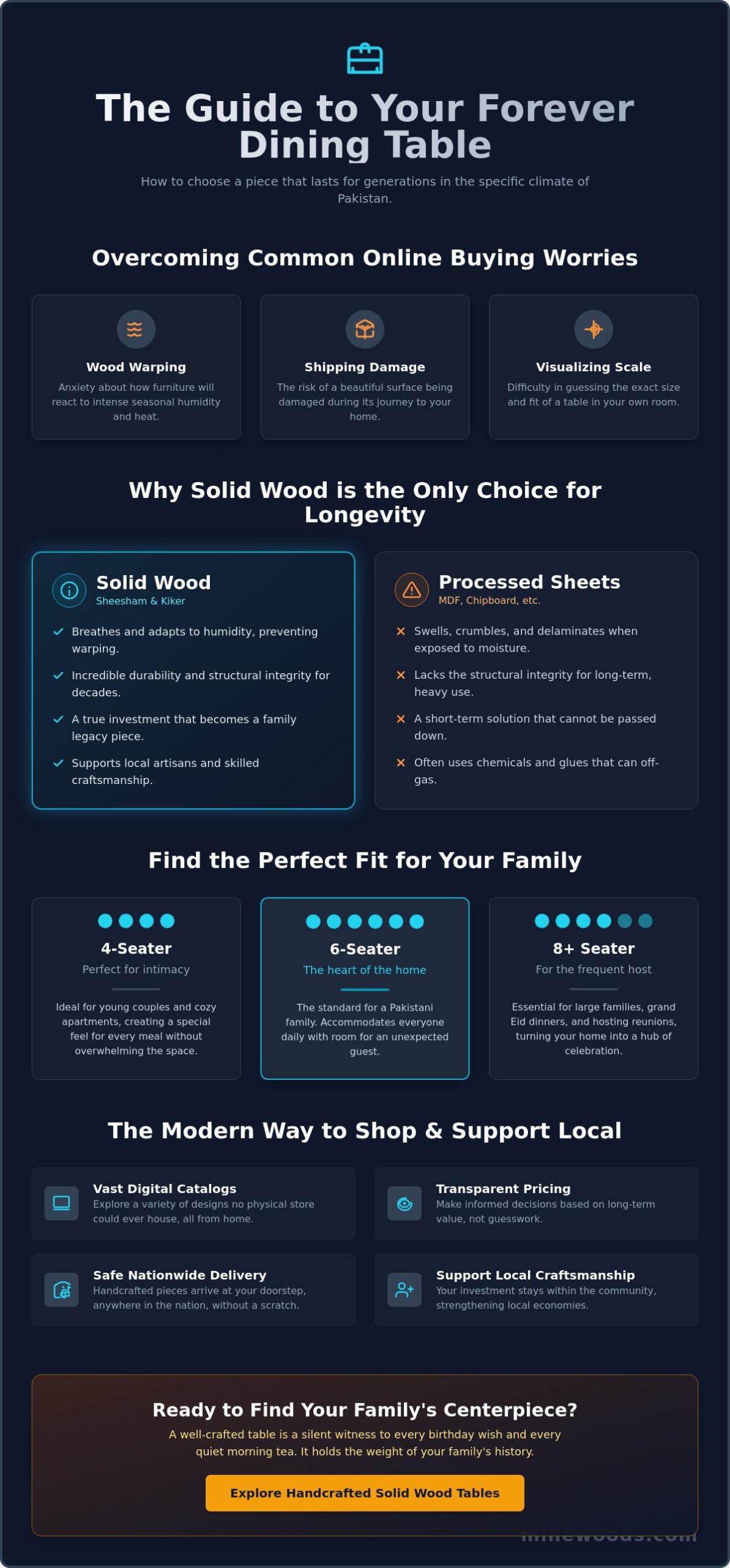 Buy Dining Table Online Pakistan: The 2026 Guide to Quality and Comfort